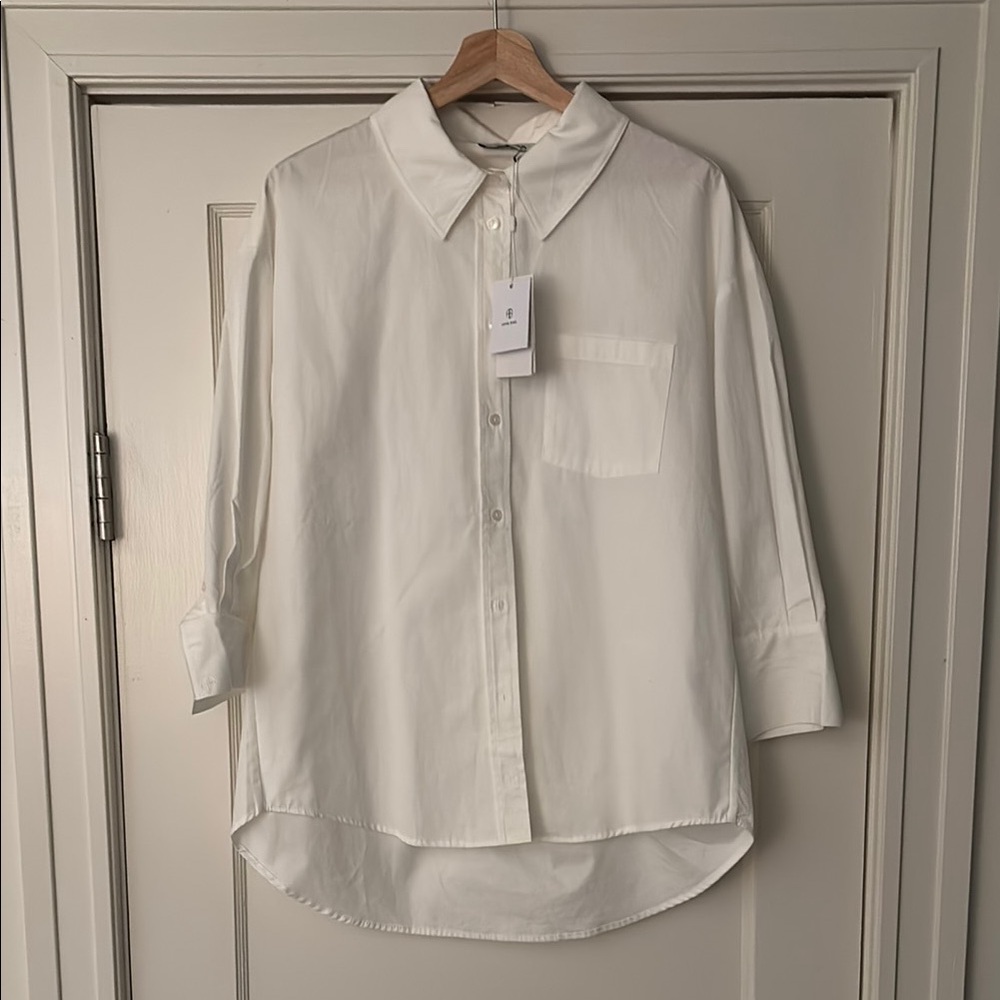 NWT Anine Bing Mika Shirt